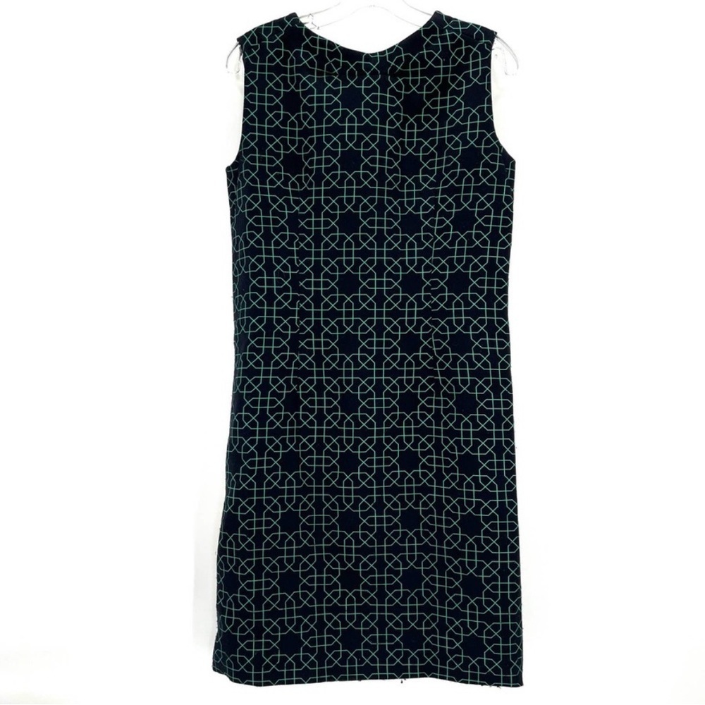 MARNI - vintage geometric dress 💯 virgin lambs wool and fully lined size 40/8